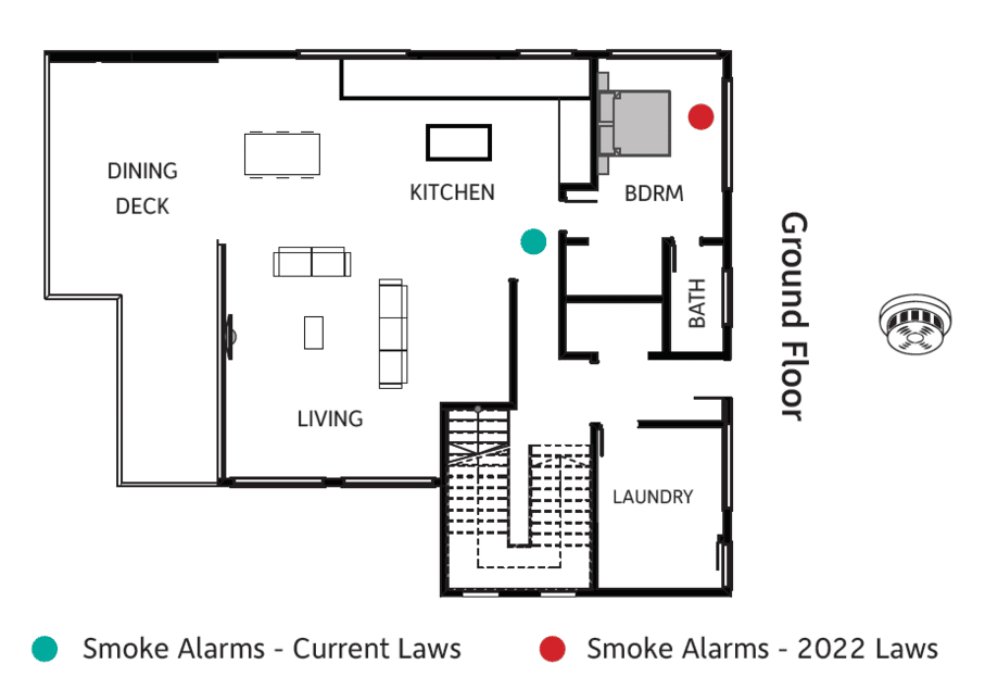 Smoke Alarm - Floor Plan