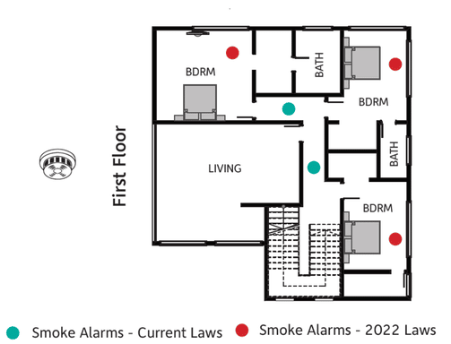 Smoke Alarm - Floor Plan Resized