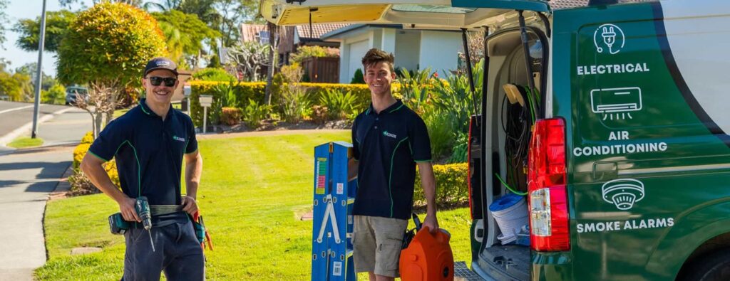 Sunshine Coast Electricians servicing client