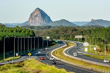 The Bruce Highway, Queensland, Australia