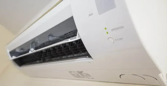 White air conditioner — Electrician Sunshine Coast QLD